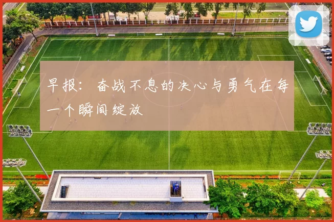 早报：奋战不息的决心与勇气在每一个瞬间绽放